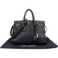 Saint Laurent Grained Leather Sac de Jour Handbag
