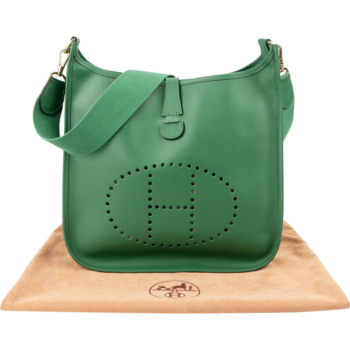 Hermès Evelyne GM Epsom Grün, Bild 2 von 11