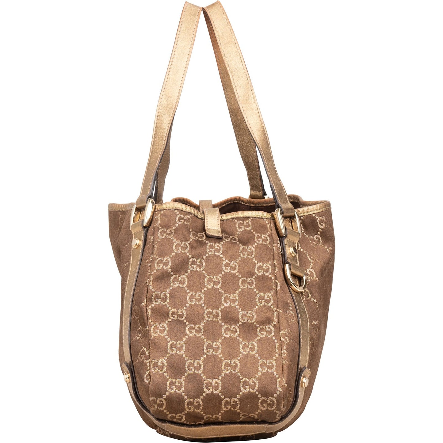 Gucci Monogram GG Metallic Abbey Hobo Shoulder Bag