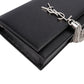 Saint Laurent Grain de Poudre Kate Tassel Wallet On Chain Crossbody Bag