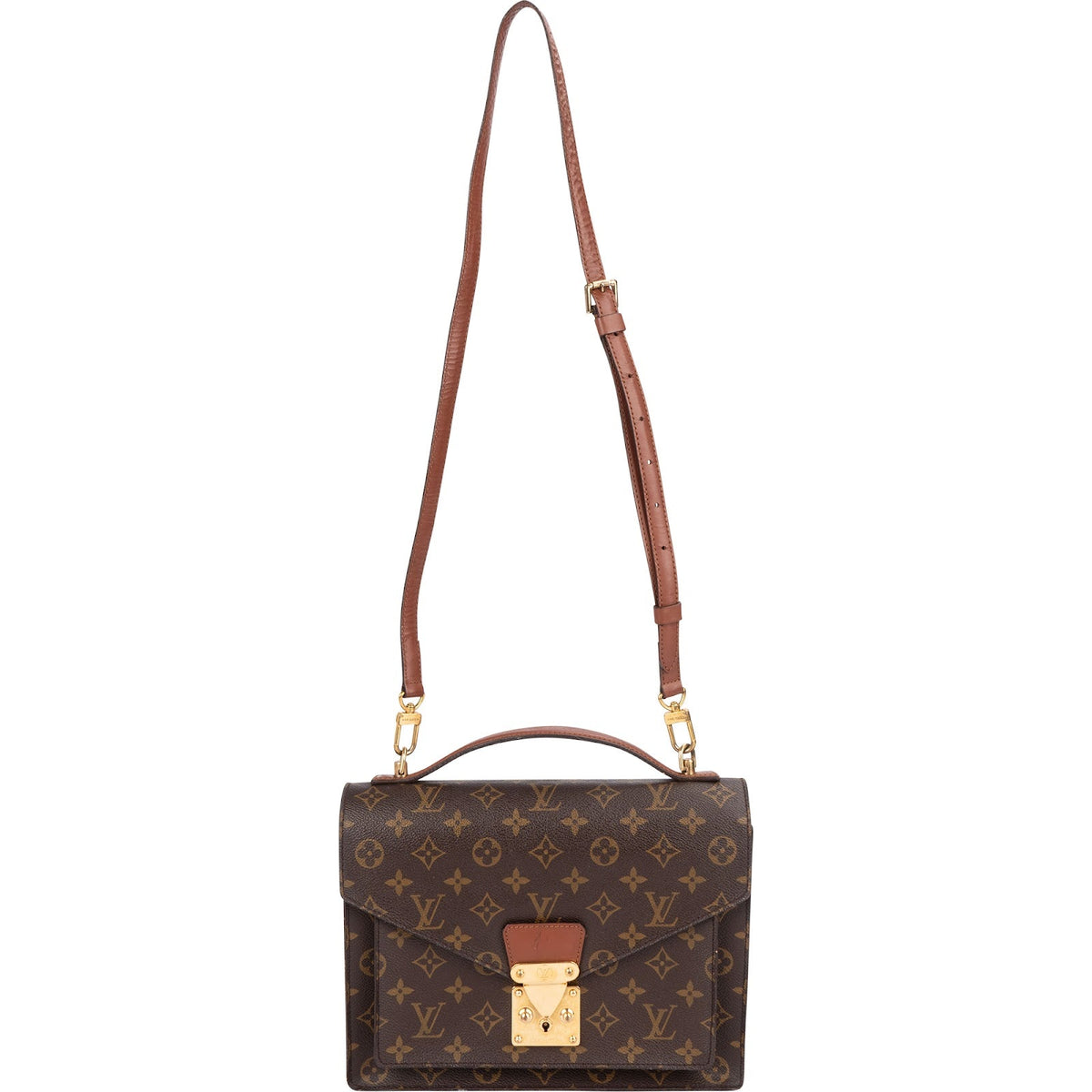 Louis Vuitton Monogram Canvas Monceau Handbag