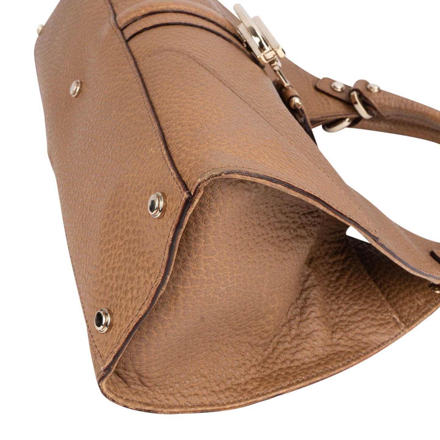 Gucci Pebbled Leather Jackie Shoulder Bag