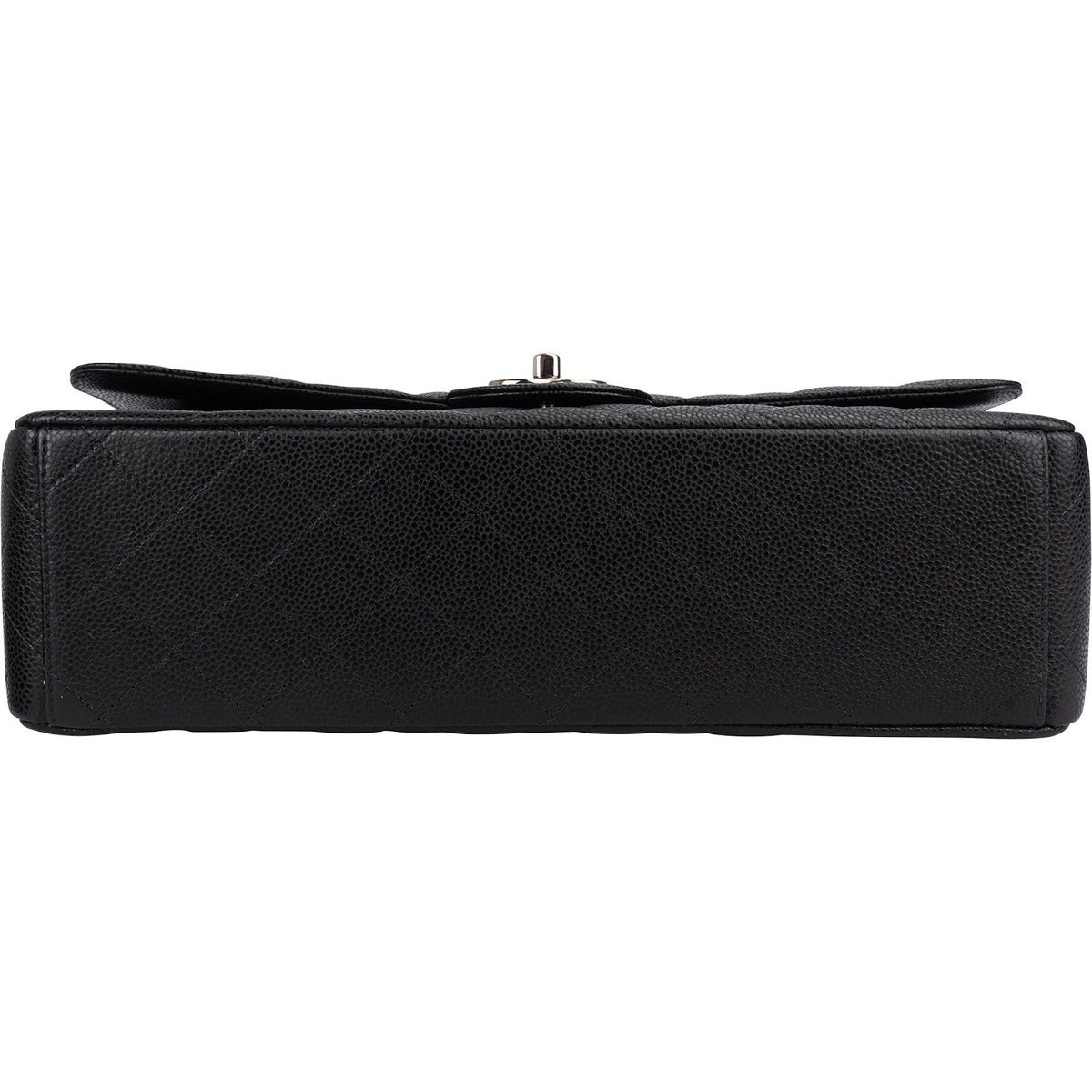 Chanel Quilted Caviar Leather Maxi Double Flap Crossbody Bag