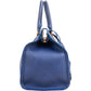 Yves Saint Laurent Blue Calfskin Cabas Chyc Handbag