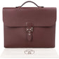 Hermès Rouge H Epsom Leather Sac à Dépêches 38 Handbag