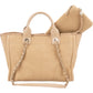 Chanel Canvas Small Deauville Tote Handbag