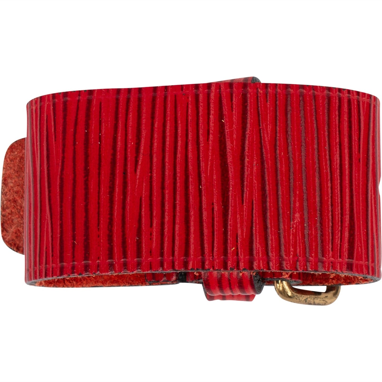 Louis Vuitton Red Epi Leather Grip Griffklammer