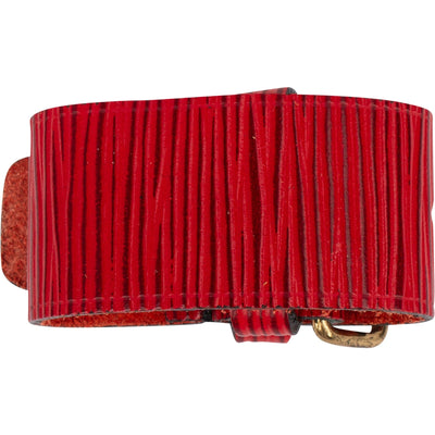 Louis Vuitton Red Epi Leather Grip Griffklammer