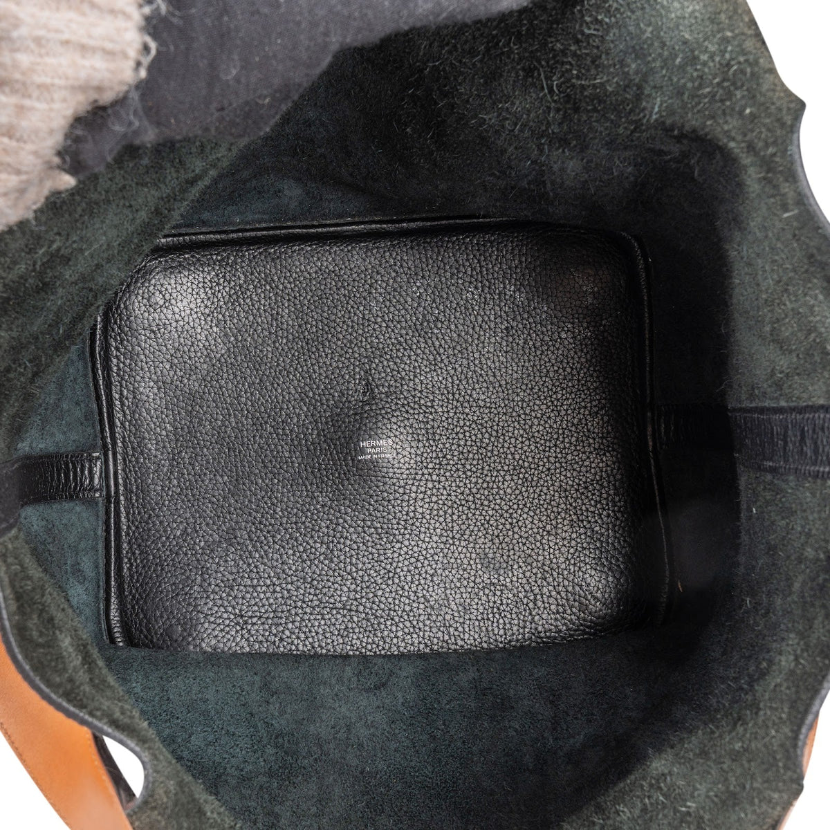 Hermès Grained Clemence Leather Picotin Lock 26 Handbag