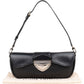 Louis Vuitton Noir Epi Leather Montaigne Pochette Shoulder Bag