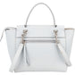 Céline Light Blue Leather Grained Calfskin Nano Belt Handbag