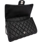 Chanel Quilted Lambskin Palladium Single Flap Shoulder Bag