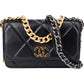 Chanel 19 Quilted Lambskin Wallet On Chain Crossbody bag