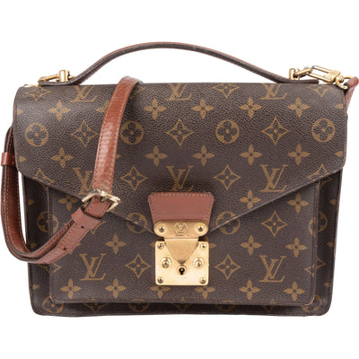 Louis Vuitton Monogram Canvas Monceau Handbag