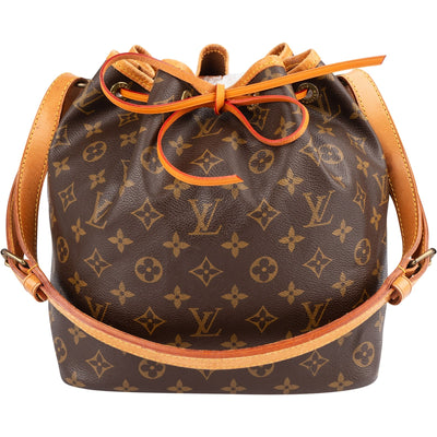 Louis Vuitton Monogram Canvas Sac Noé Petit Shoulder Bag
