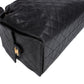 Chanel 25 Quilted Caviar Leather CC Drawstring Shoulder Bag Medium