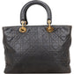 Christian Dior Quilted Caviar Leather Lady Dior Handbag
