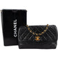 Chanel Quilted Lambskin 24K Gold Single Flap Crossbody Bag