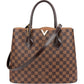 Louis Vuitton Monogram Damier Ebene Kensington Handbag
