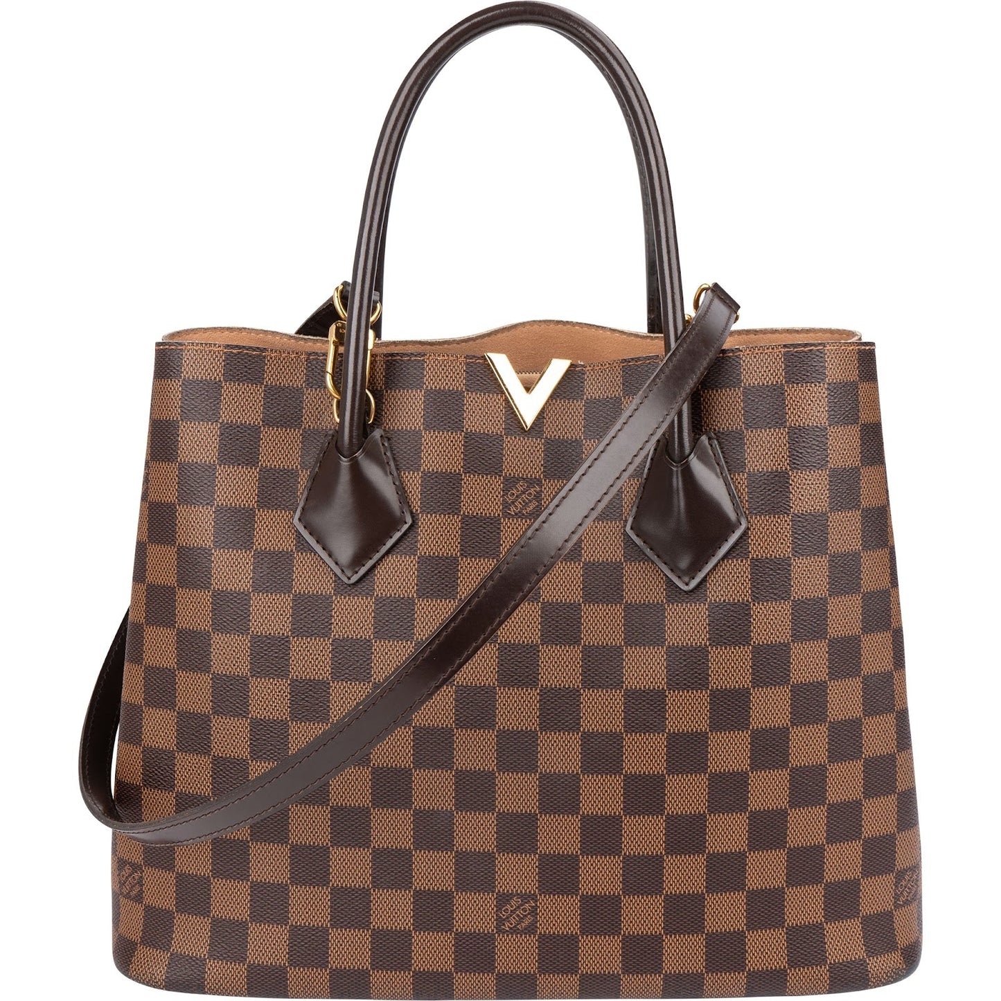 Louis Vuitton Monogram Damier Ebene Kensington Handbag