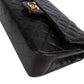 Chanel Quilted Lambskin 24K Gold Medium Double Flap Shoulder Bag