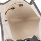 Miu Miu Smooth Leather Stitched Emblem Tote Shoulder Bag