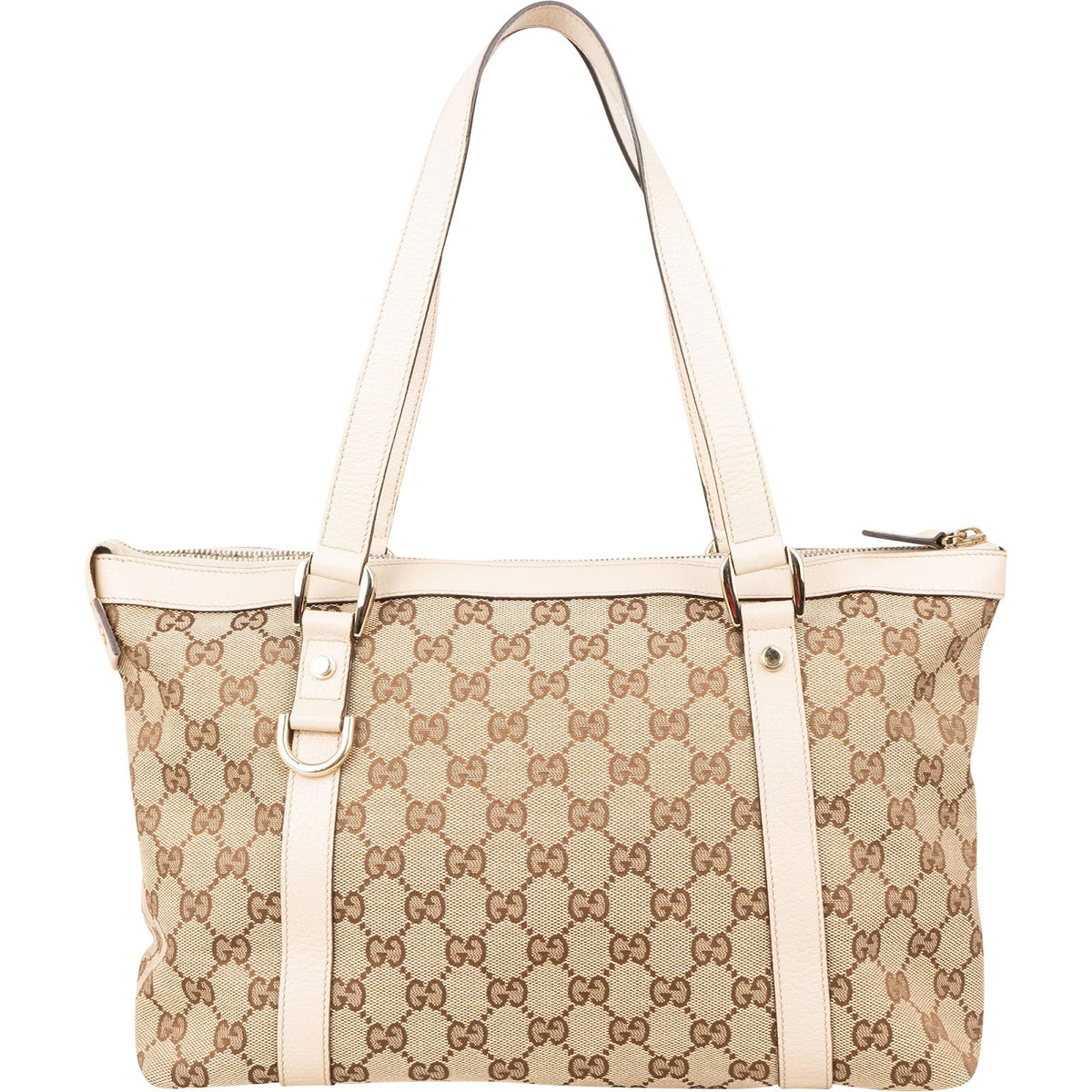 Gucci Abbey Tote aus GG Canvas – Ansicht 4