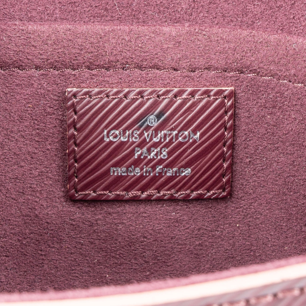 Louis Vuitton Prune/Rose Poudre Epi Leather Maroon NM Saint Cloud Crossbody Bag