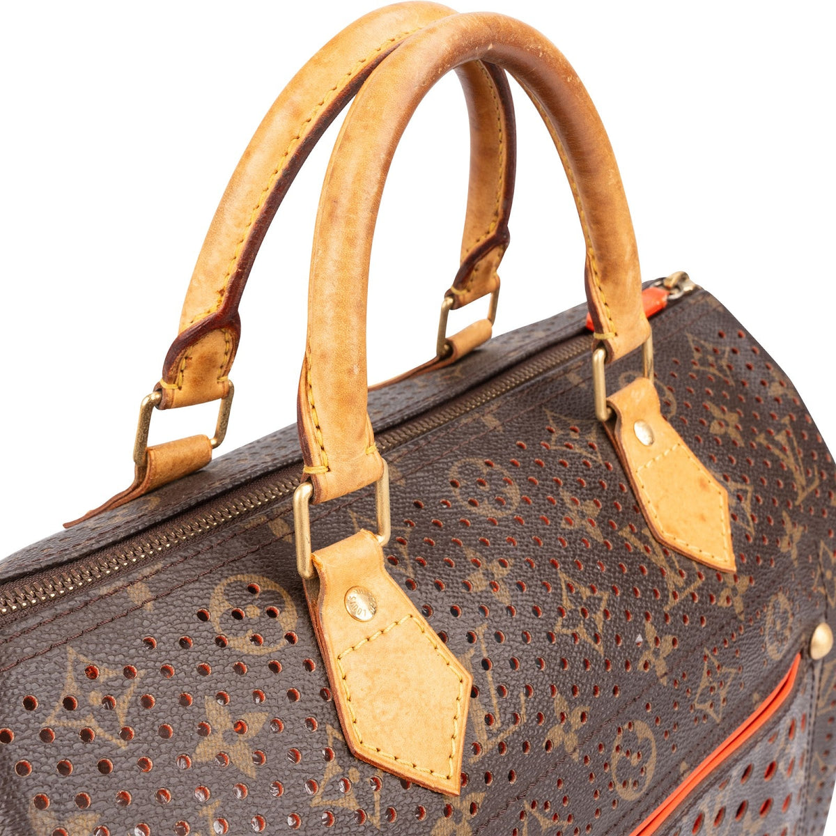 Louis Vuitton Speedy 30 aus perforiertem Monogram Canvas (limitiert) – Ansicht 3