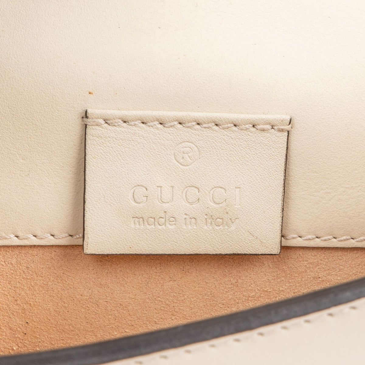 Gucci Leather Sylvie Mini Web Stripe Chain Crossbody Bag