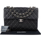 Chanel Quilted Caviar Leather Jumbo Single Flap Crossbody Bag