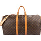 Louis Vuitton Monogram Canvas Keepall 55 Bandoulière Travel Bag