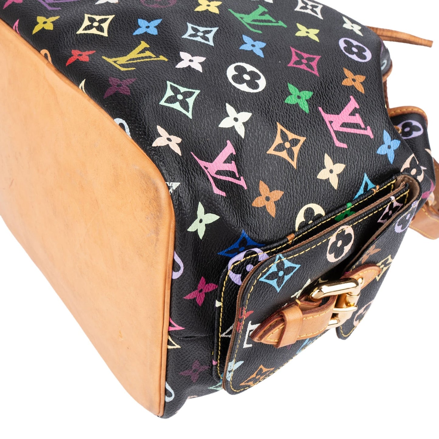 Louis Vuitton Monogram Murakami Multicolor Sac Noé Petit Shoulder Bag