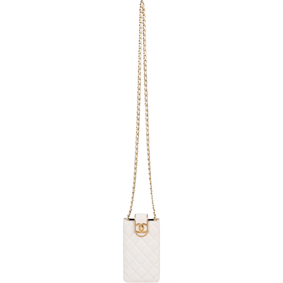 Chanel Quilted Lambskin CC in Love Phone Crossbody Bag
