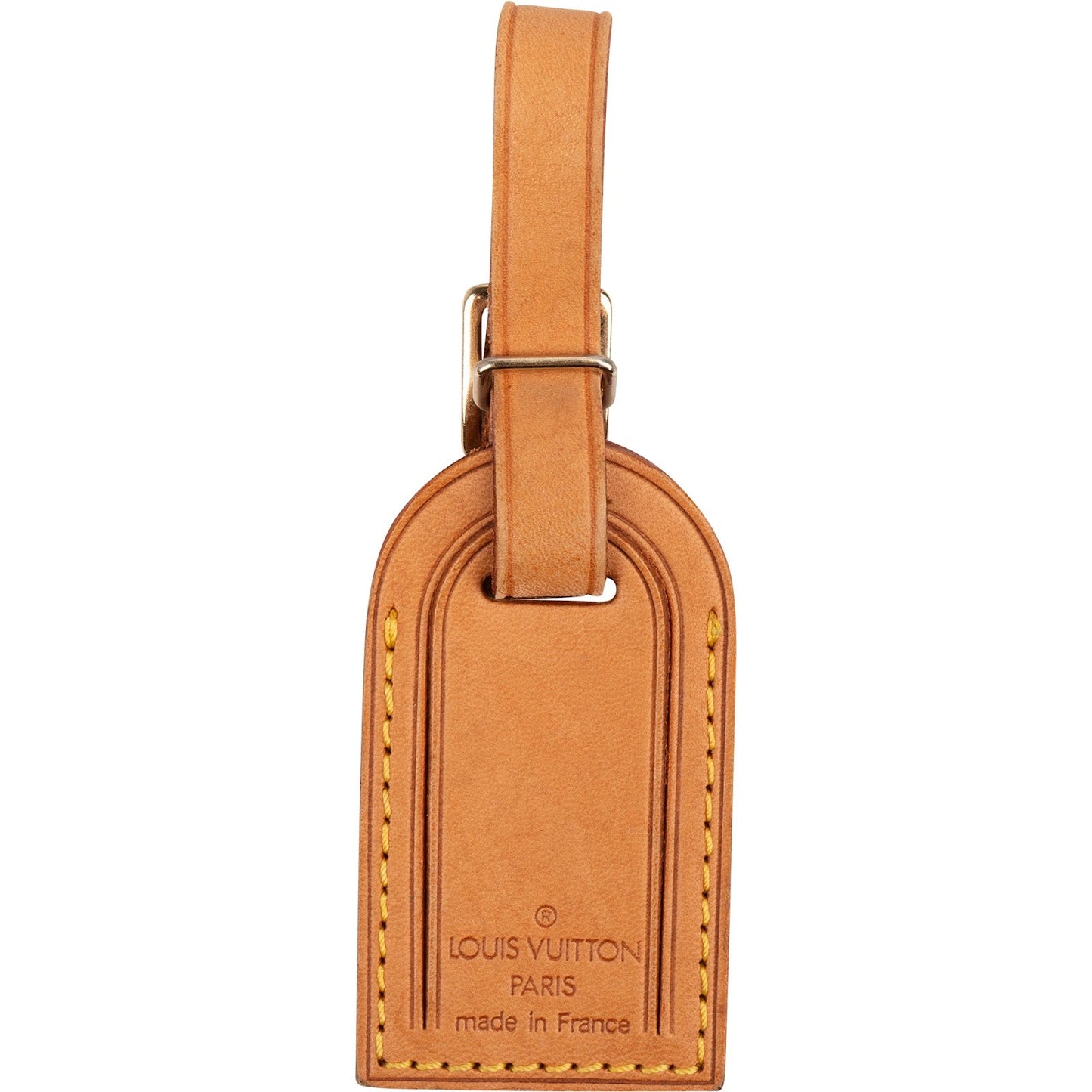 Louis Vuitton Vachetta Leather Luggage Tag