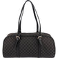 Celine Black Macadam Nylon Boston Shoulder Bag