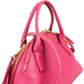 Miu Miu Bauletto Dome aus rosa Madras-Leder – Ansicht 3