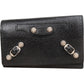 Balenciaga Black Leather Classic Key Holder