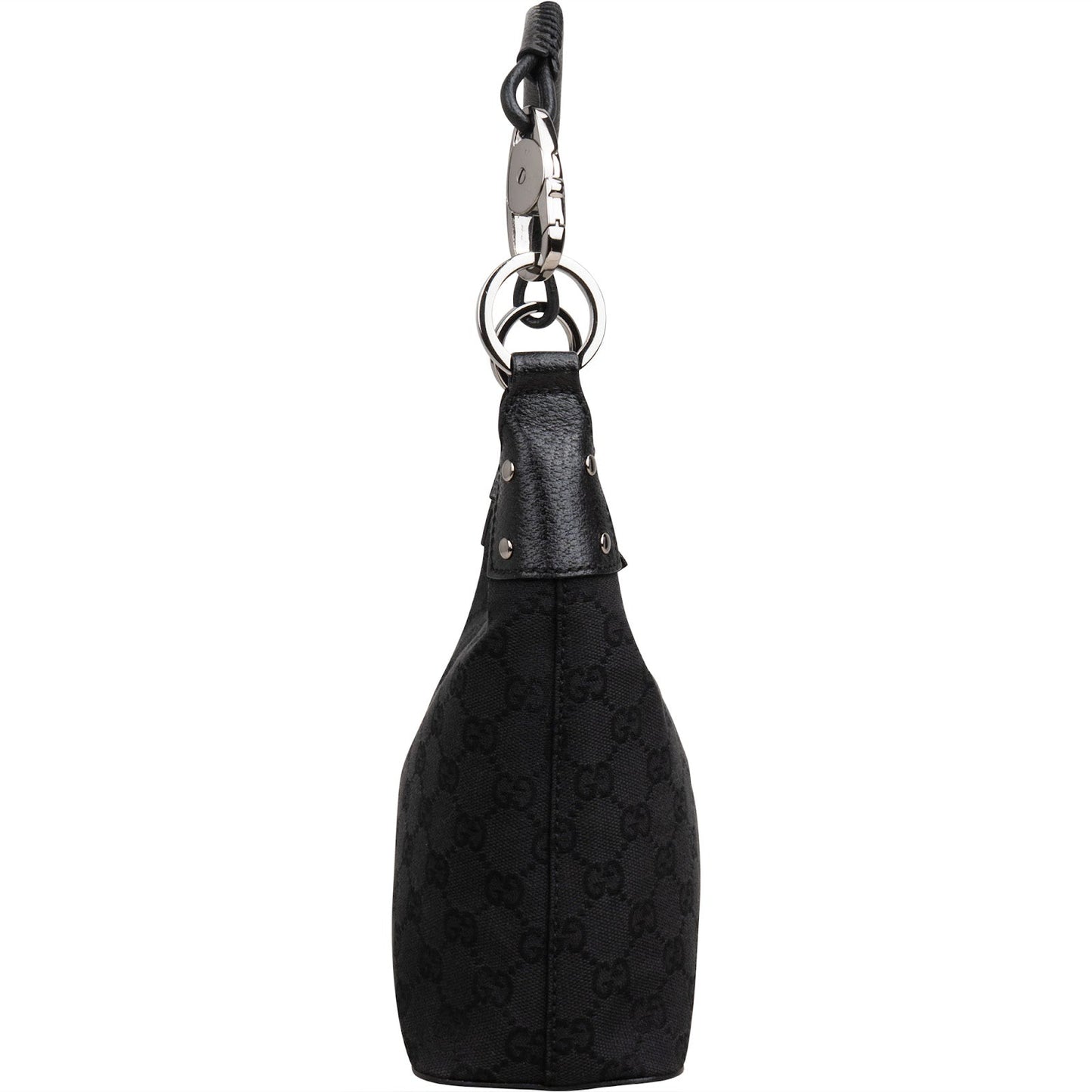 Gucci Monogram GG Canvas Small Hobo Shoulder Bag