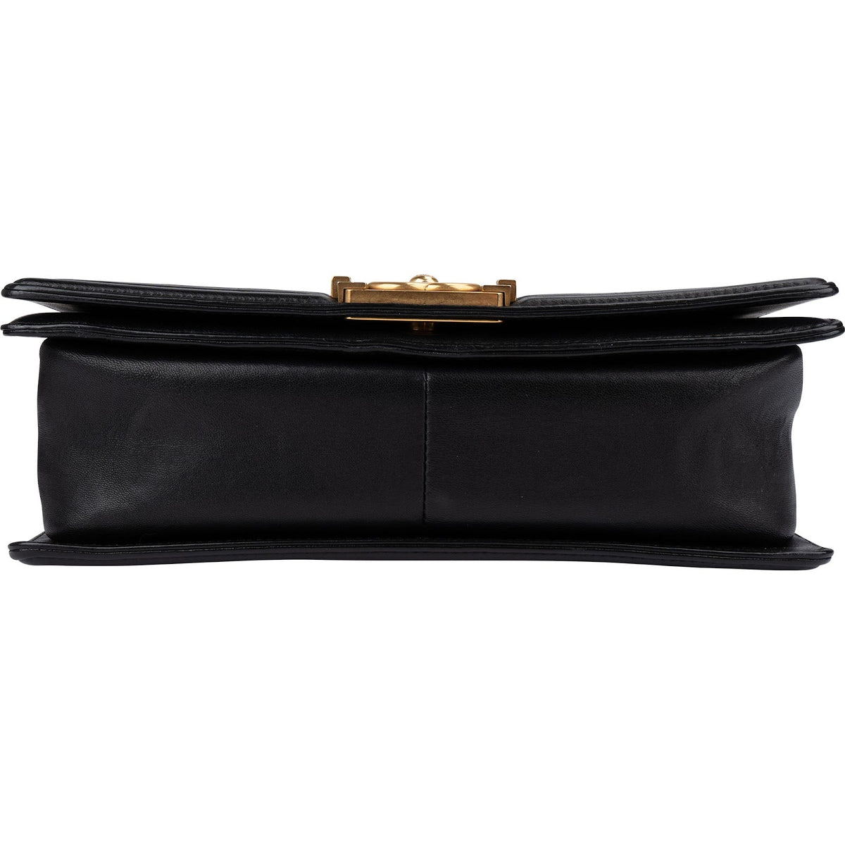 Chanel Quilted Lambskin Medium Boy Single Flap Crossbody Bag