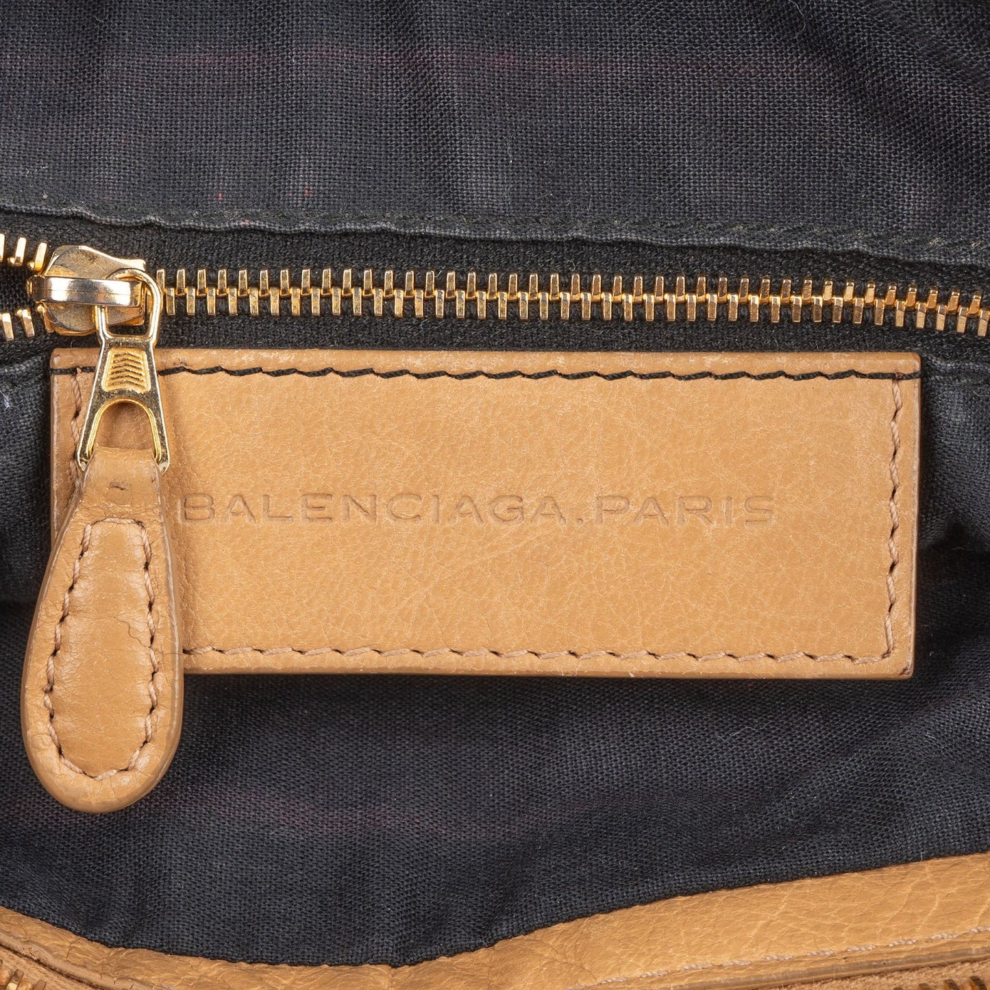 Balenciaga Beige Leather City Handbag
