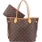 Louis Vuitton Monogram Canvas Neverfull MM Shoulder Bag