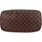 Louis Vuitton Monogram Damier Ebene Neverfull MM Shoulder Bag