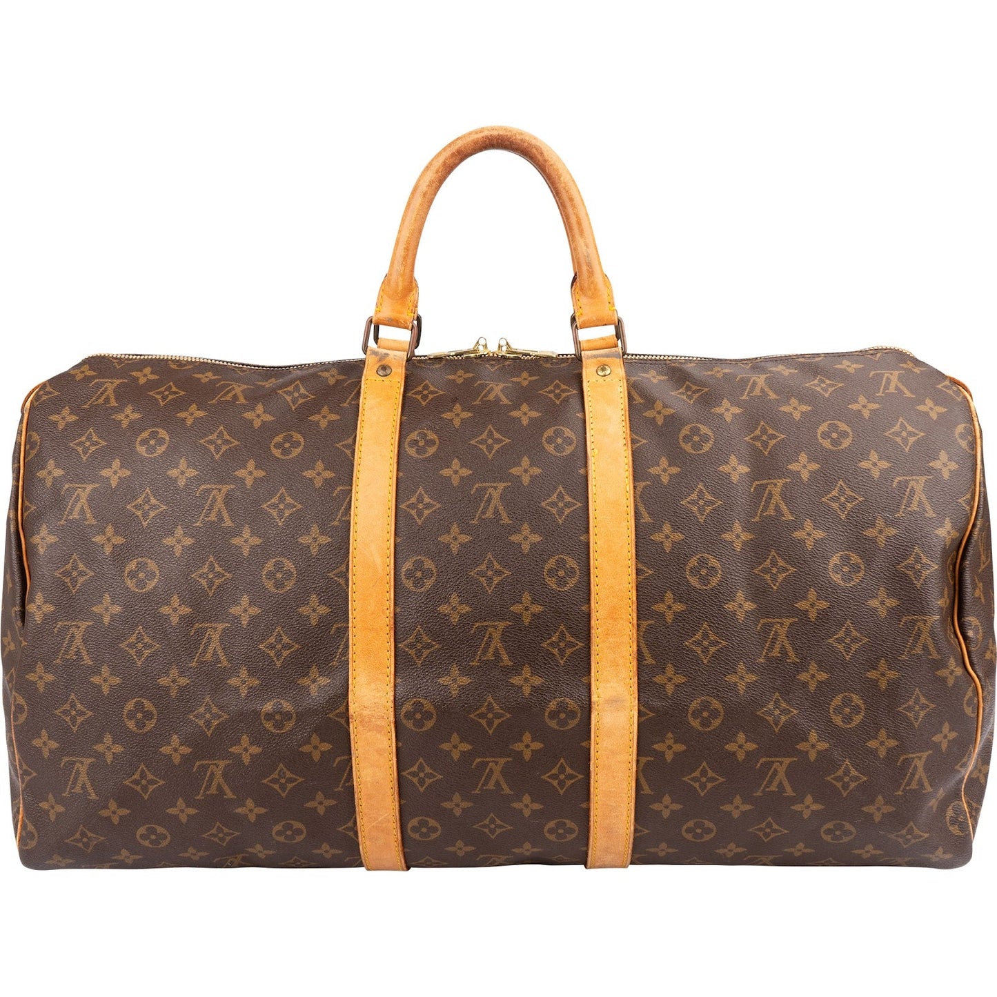 Louis Vuitton Monogram Canvas Keepall 55 Travel Bag