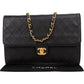 Chanel Quilted Lambskin  Medium Single Flap Shoulder Bag