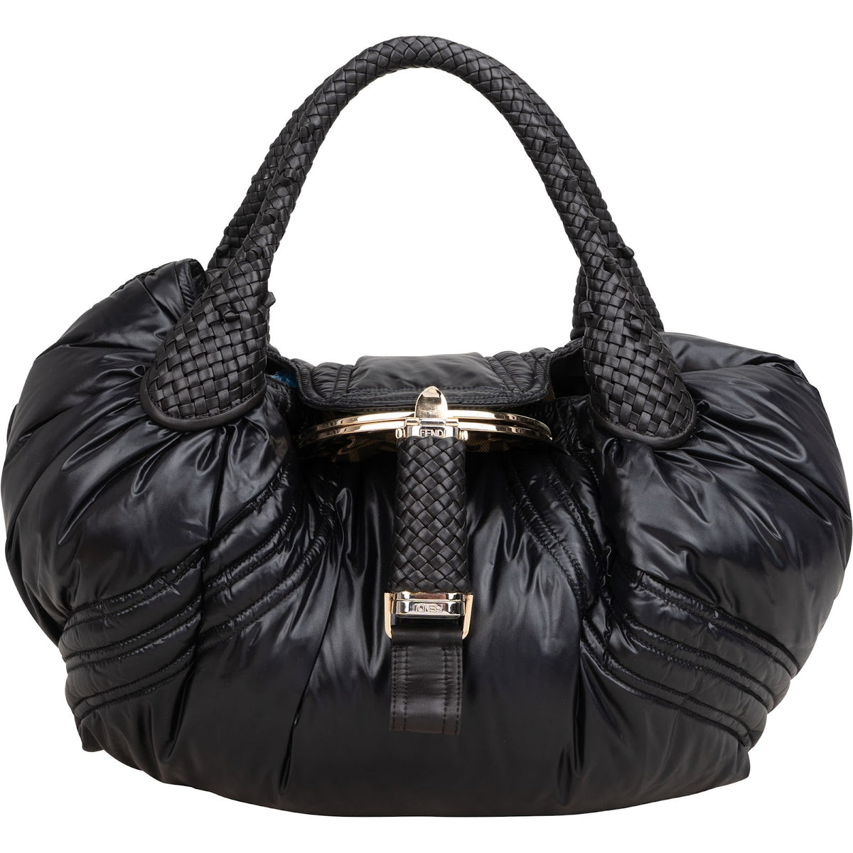 Fendi x Moncler Nylon Spy Hobo Handbag