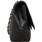 Chanel Quilted Caviar Leather Jumbo Single Flap Crossbody Bag