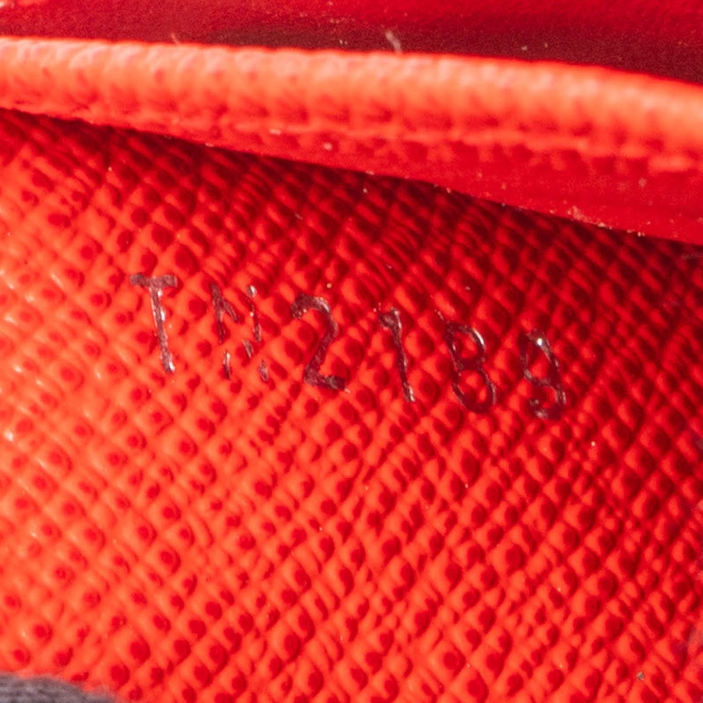 Louis Vuitton Red Epi Leather Twist Wallet