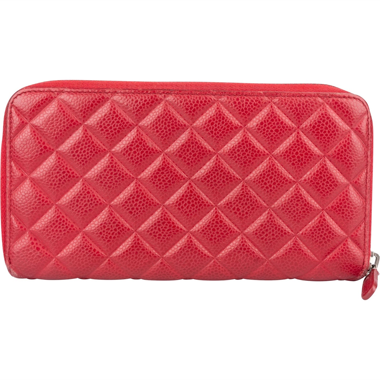 Chanel Quilted Caviar Leather CC Wallet