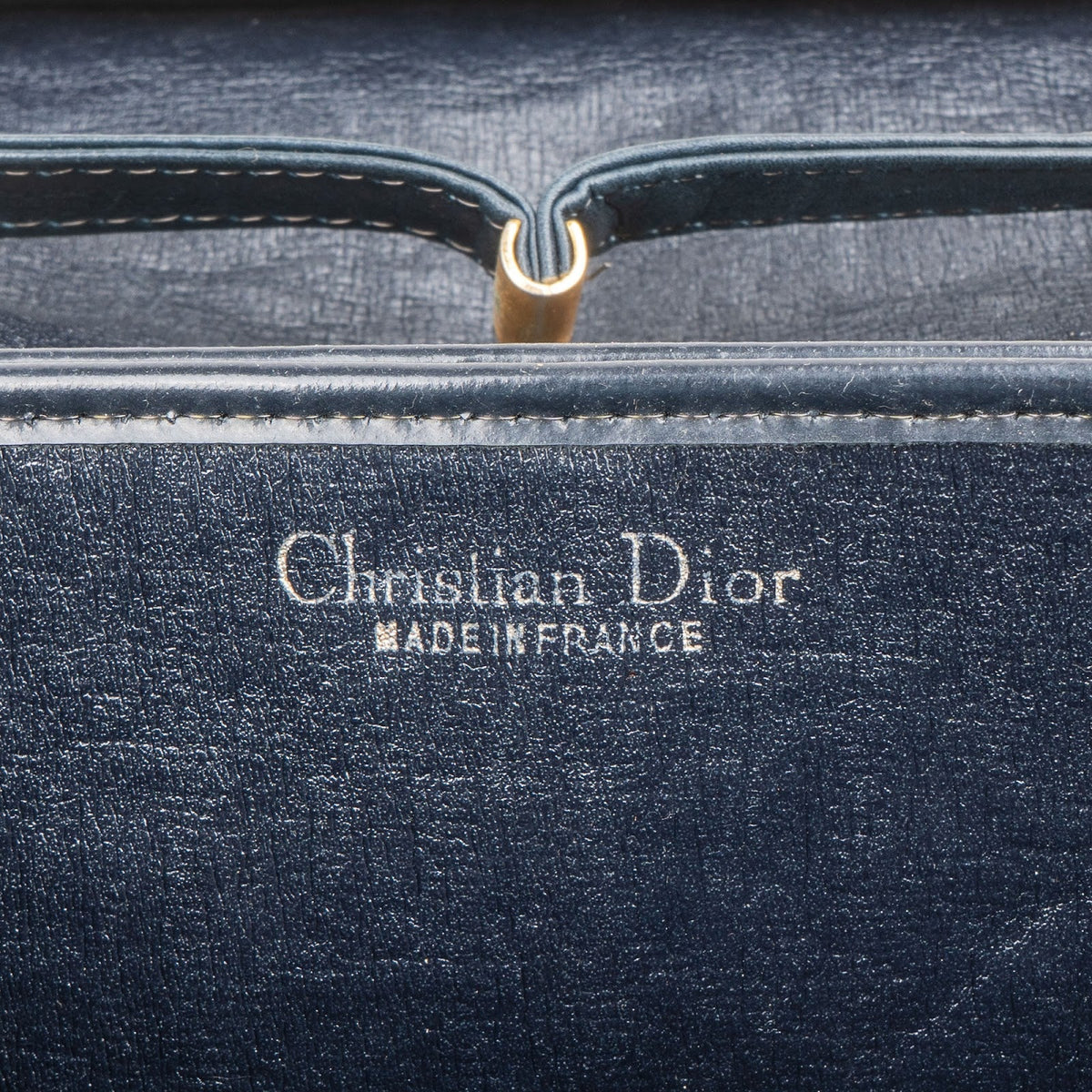 Christian Dior Monogram Oblique Canvas Vintage Flap Crossbody Bag